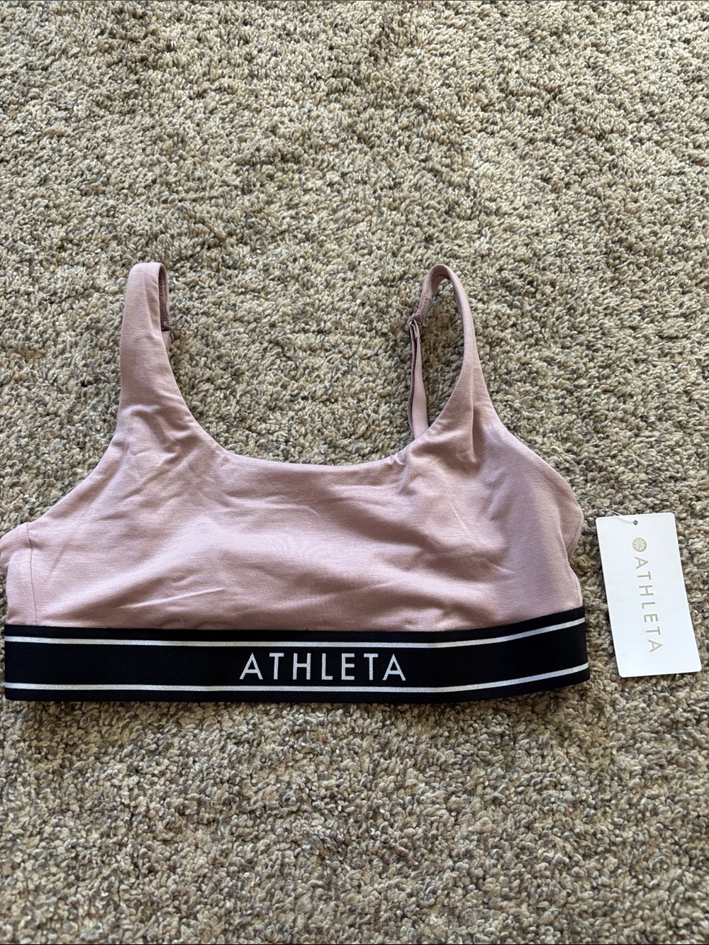 Athleta Lowkey Bralette A-C Cup size small NWT